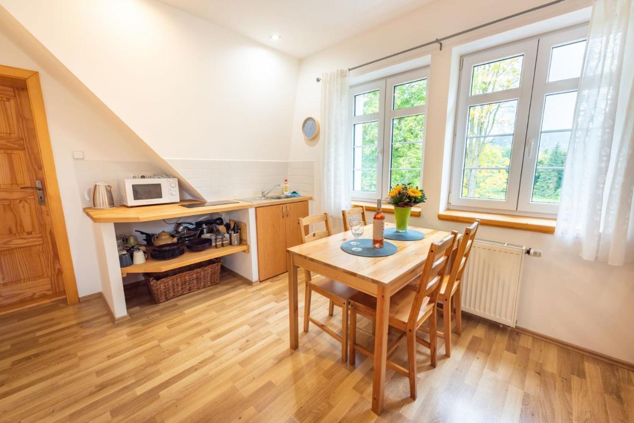 Apartmany Pod Krizovym Vrchem อาเดรชปัค ภายนอก รูปภาพ